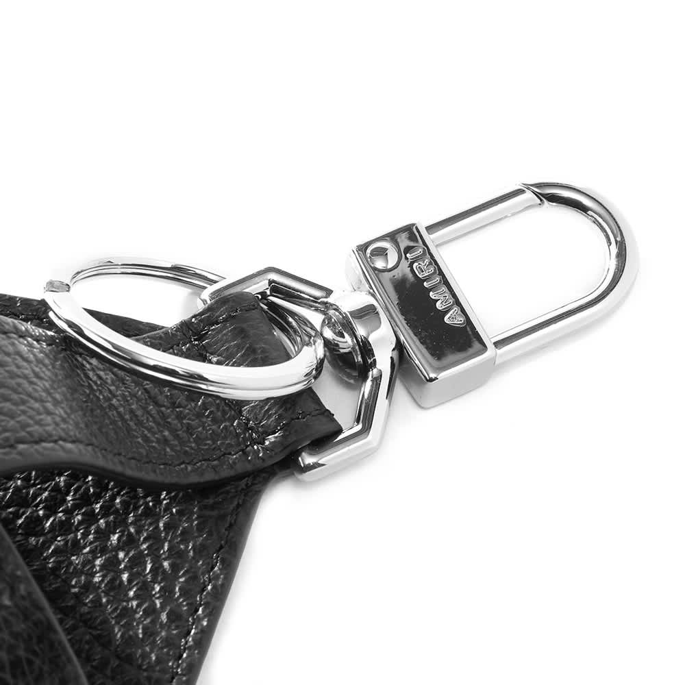 AMIRI Leather Hand Sanitizer Holder Black | END. (RU)