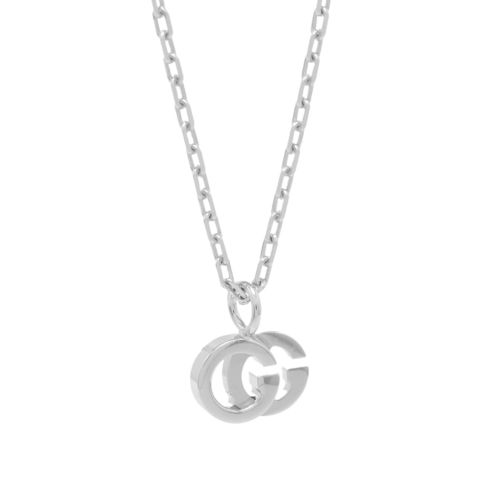 Gucci GG Running Necklace 18K White Gold END. (Global)