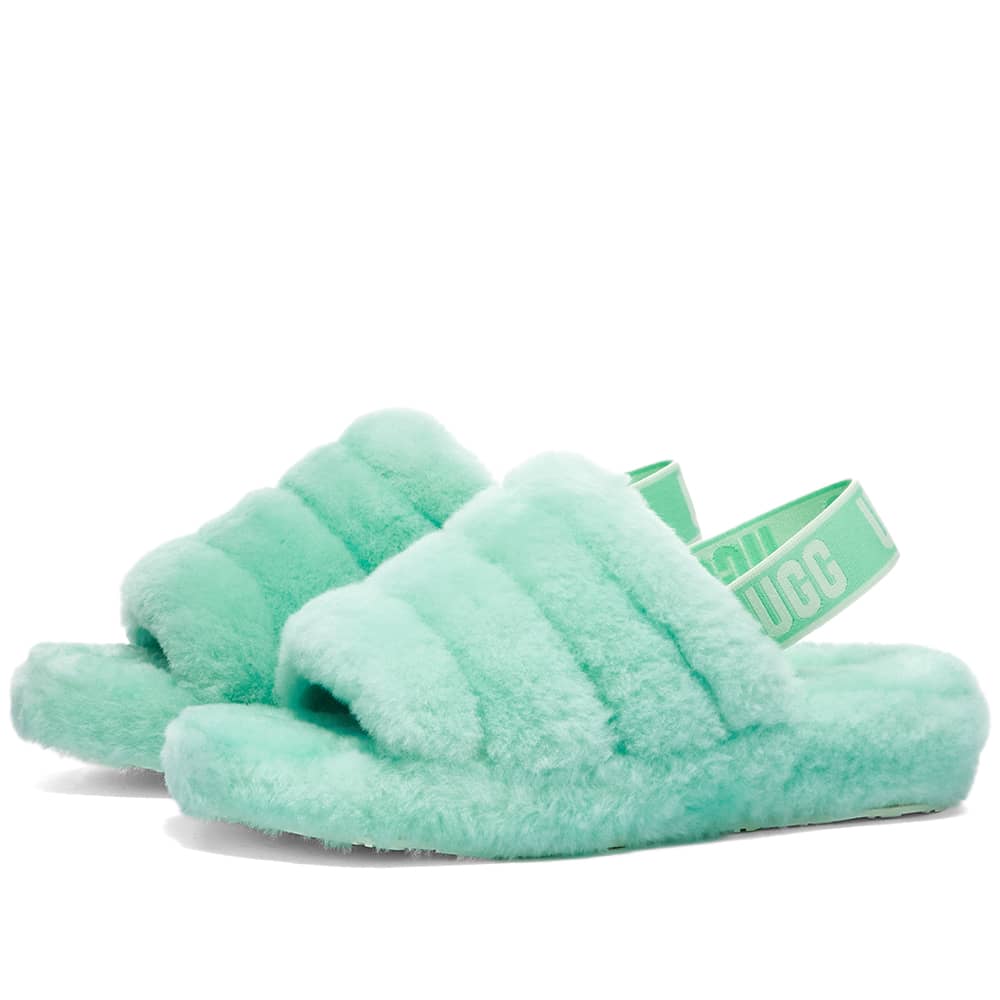 UGG Fluff Yeah Slide Slipper Pale Emerald END. (US)