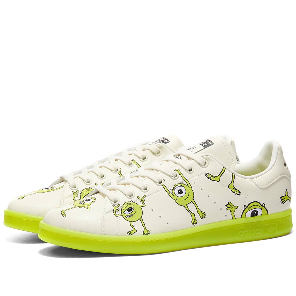 Adidas X Disney Stan Smith Mike - White, Pantone & Black