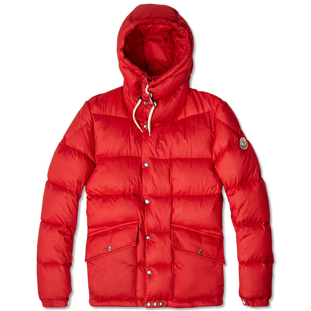 moncler tracksuit red