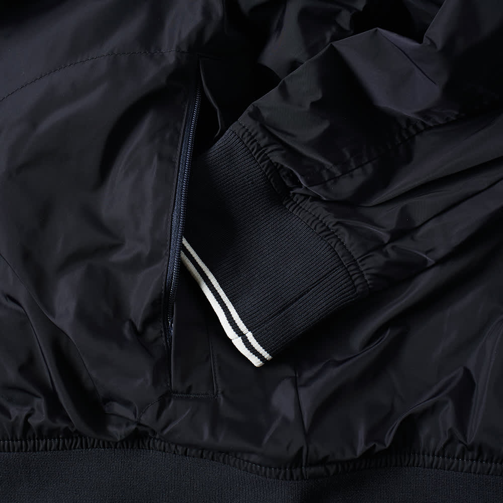 fred perry twin tipped jacket navy