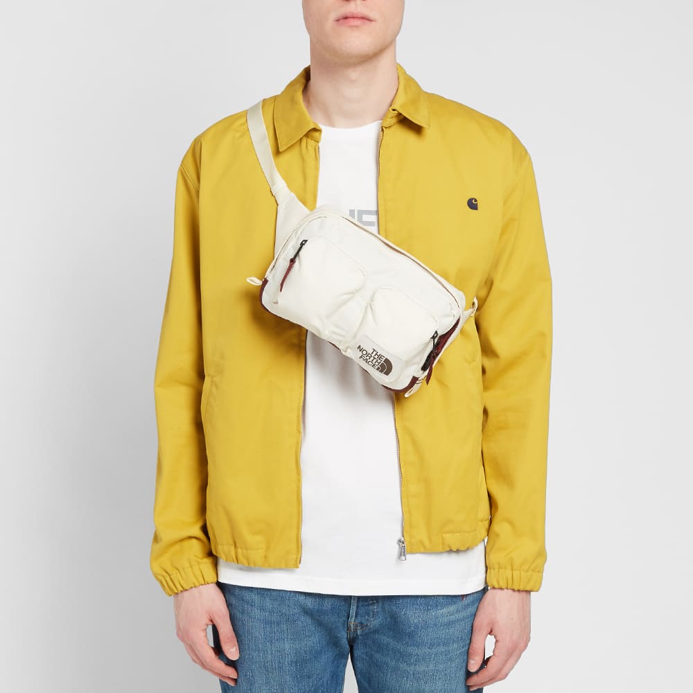 The North Face Kanga Waist Bag Vintage White Light Heather END.