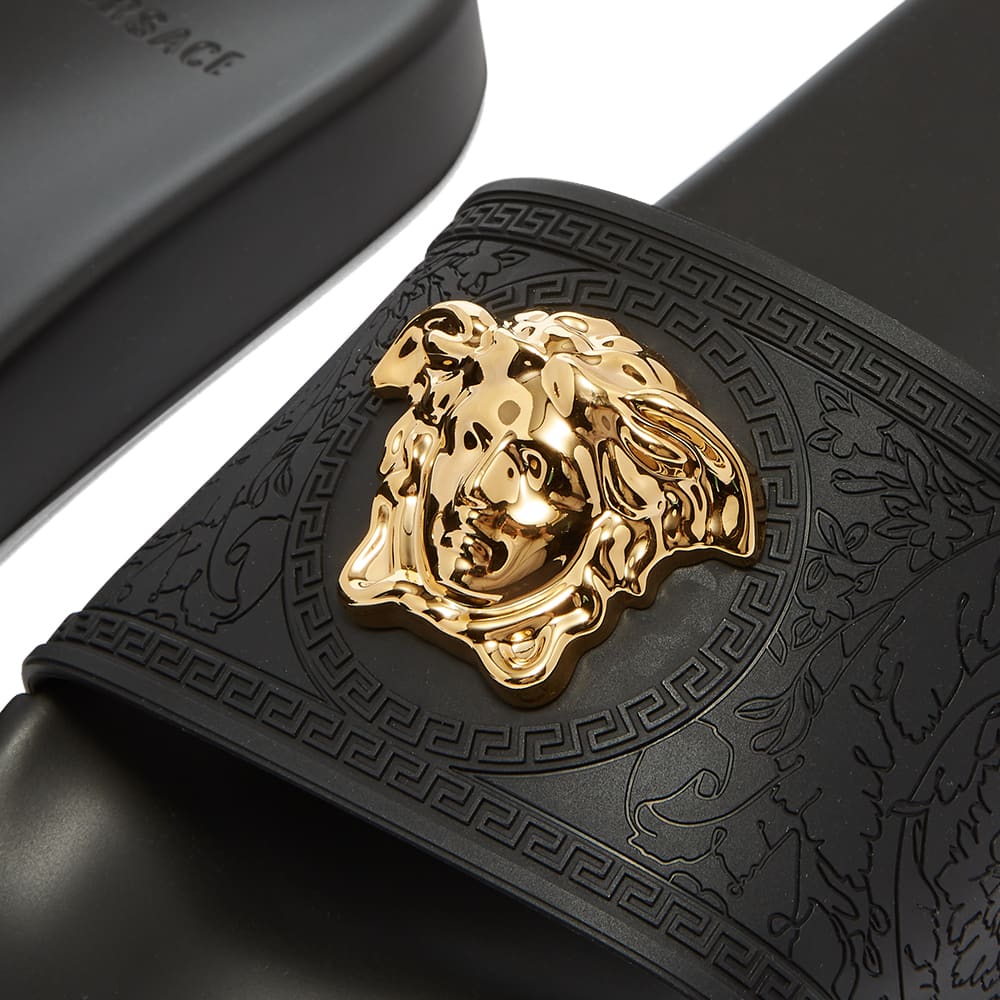 versace gold sliders