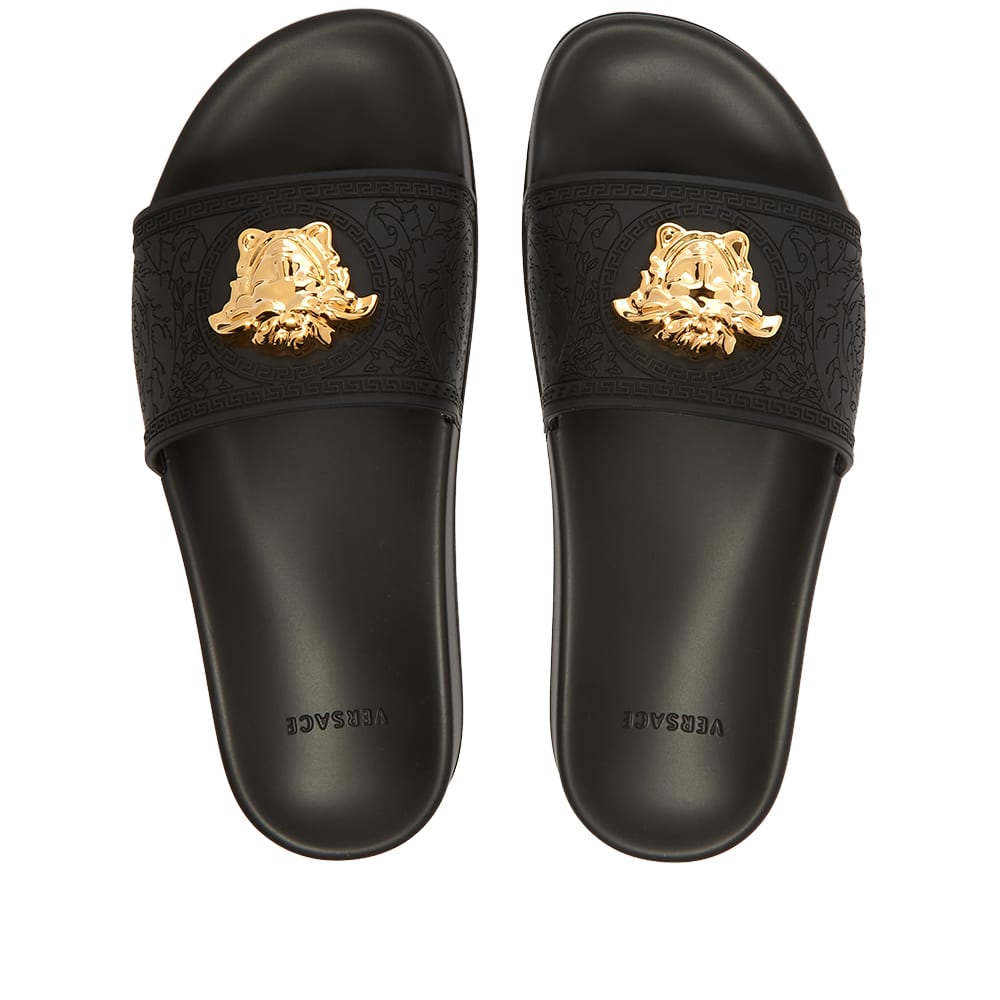 versace gold sliders