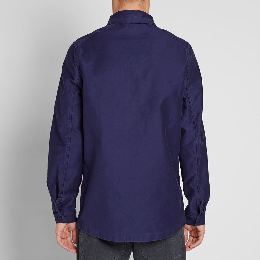Arpenteur Travail Work Jacket Blue Moleskin END.