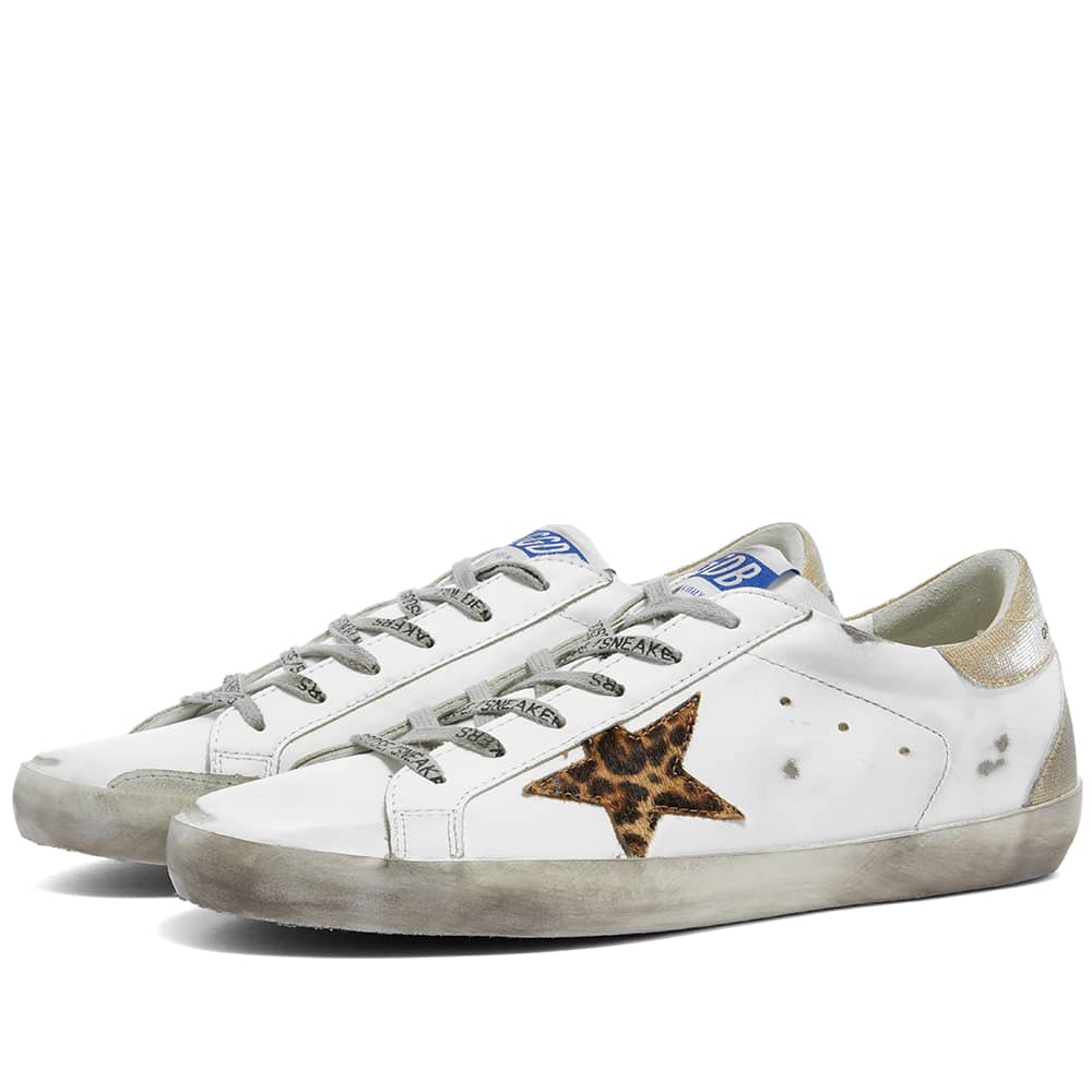 Golden goose white beige gold Clearance