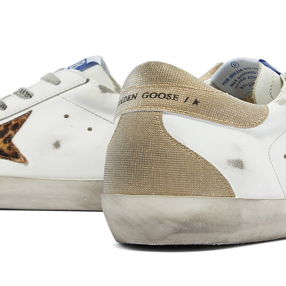 Golden goose white beige gold Clearance