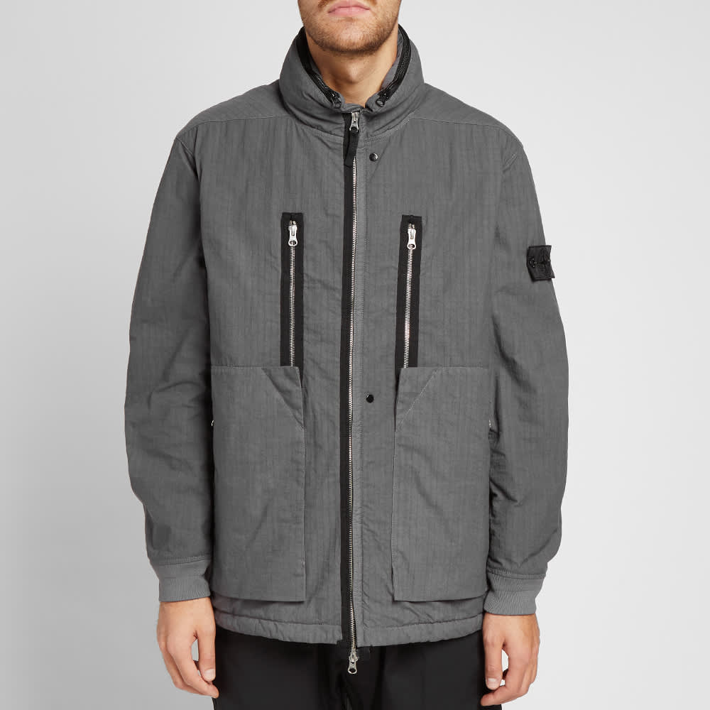 Stone Island Shadow Project Naslan Ripstop Field Jacket Grey END. (UK) Stone Island Shadow Project Naslan Ripstop Field Jacket Grey END. (UK)