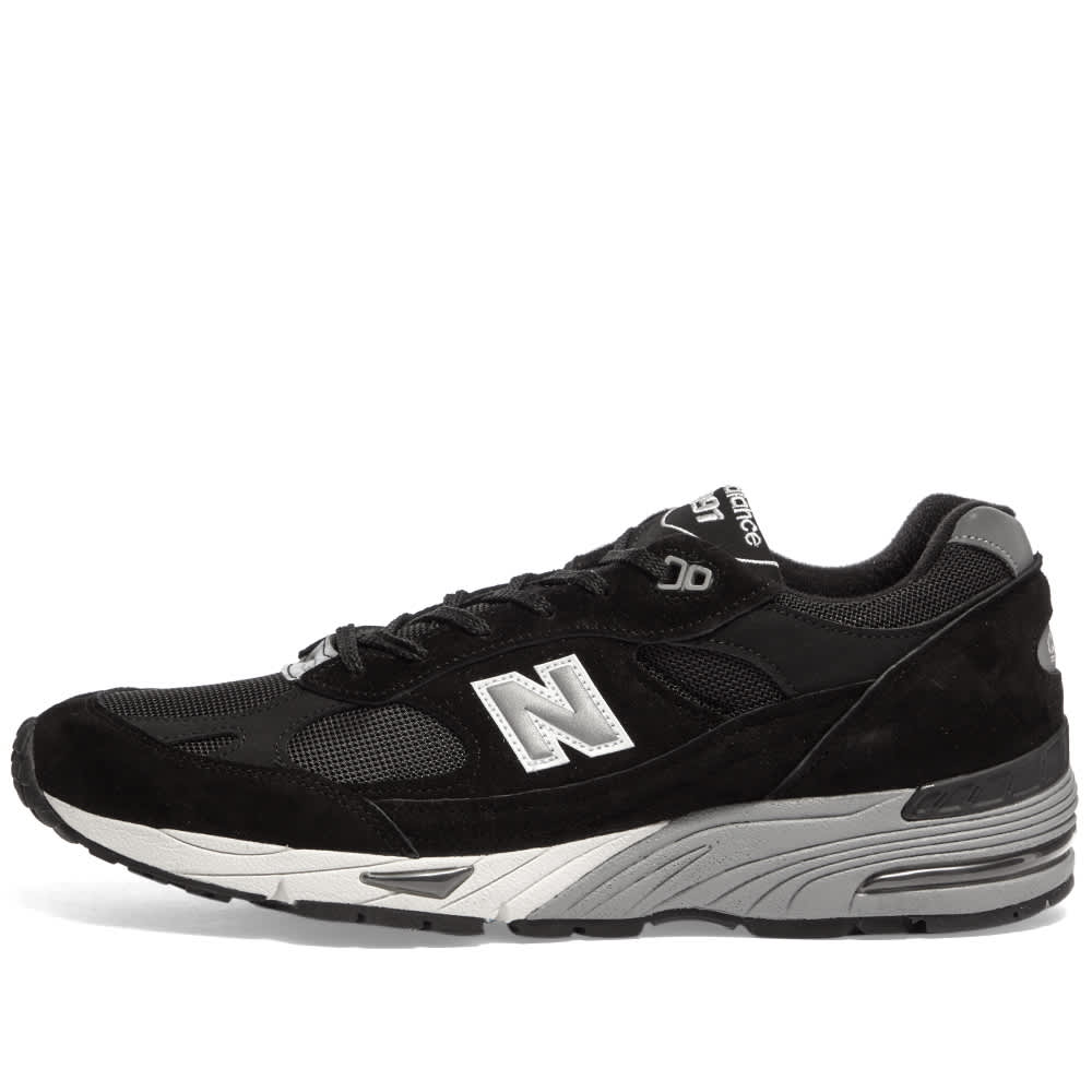 New Balance M991EKS - Made in England Black & Silver | END.