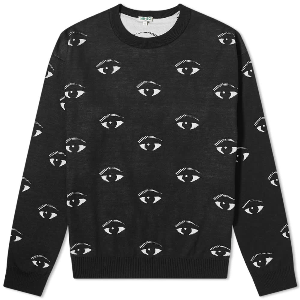 Kenzo All Over Eye Jumper Black END.