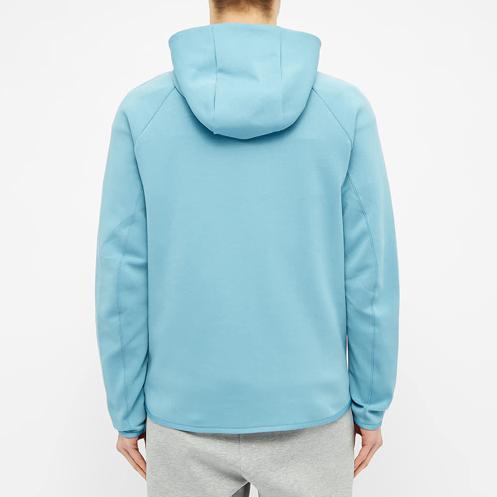 Nike Tech Fleece Zip Hoody Cerulean & Black END. (UK)