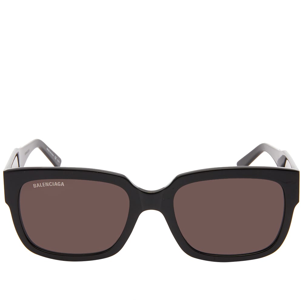 Balenciaga Flat Sunglasses Black & Grey END. (IT)