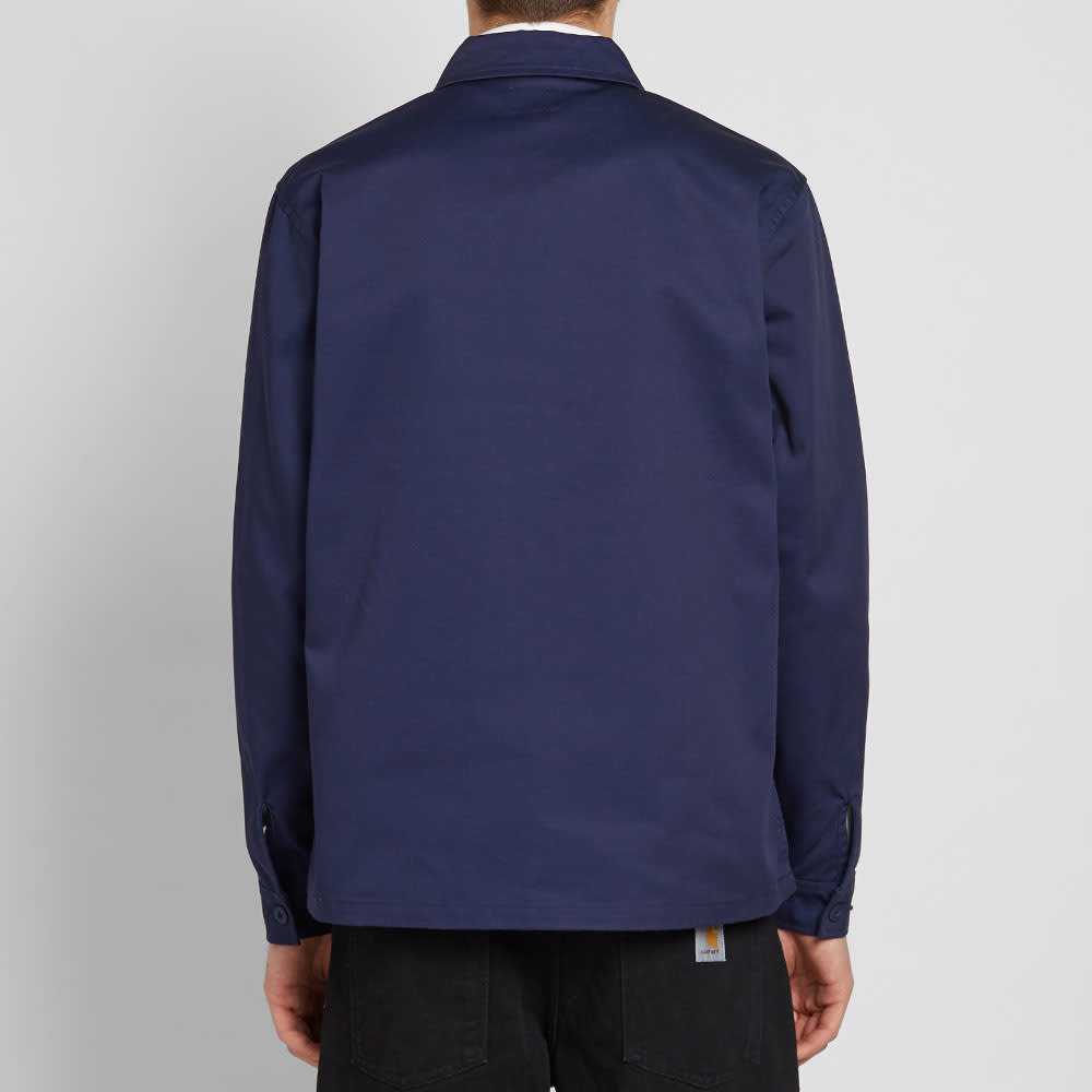 stussy garage zip up