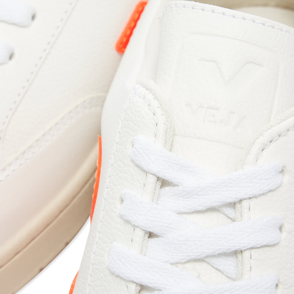 Veja V12 Sneaker White & Fluro Orange END. (AU)