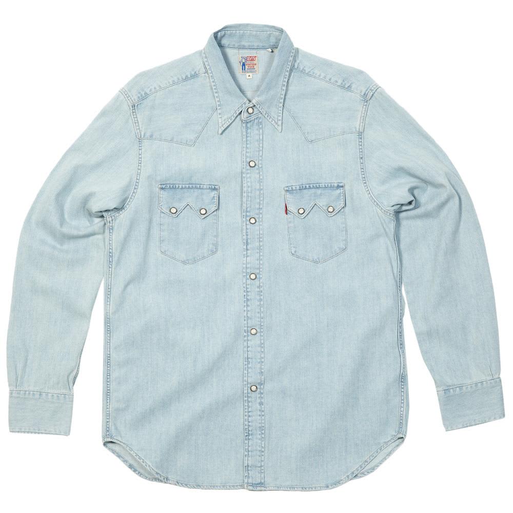 Levi's Vintage 1955 Sawtooth Denim Shirt Super Bleach END. (US)