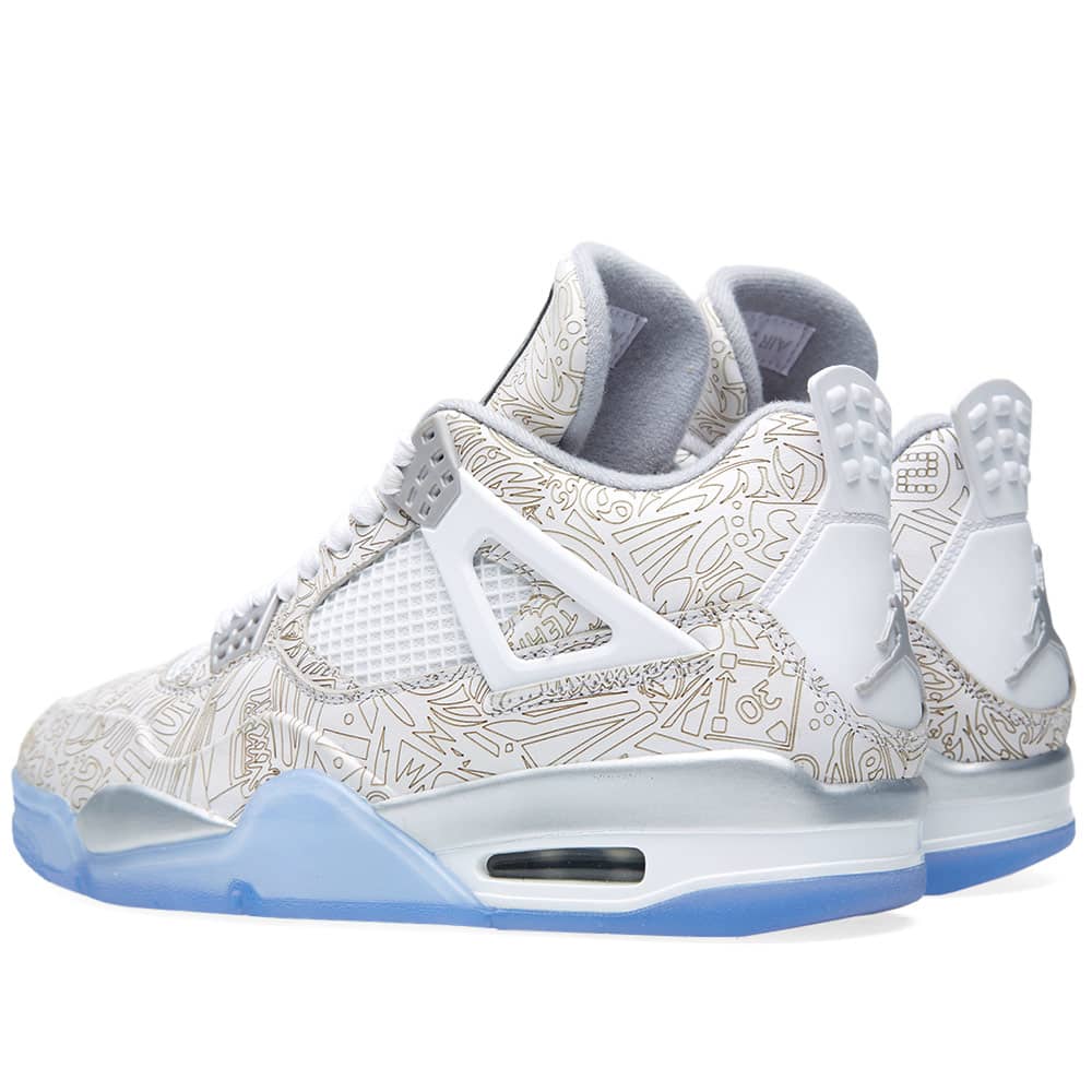 jordan 4 laser white