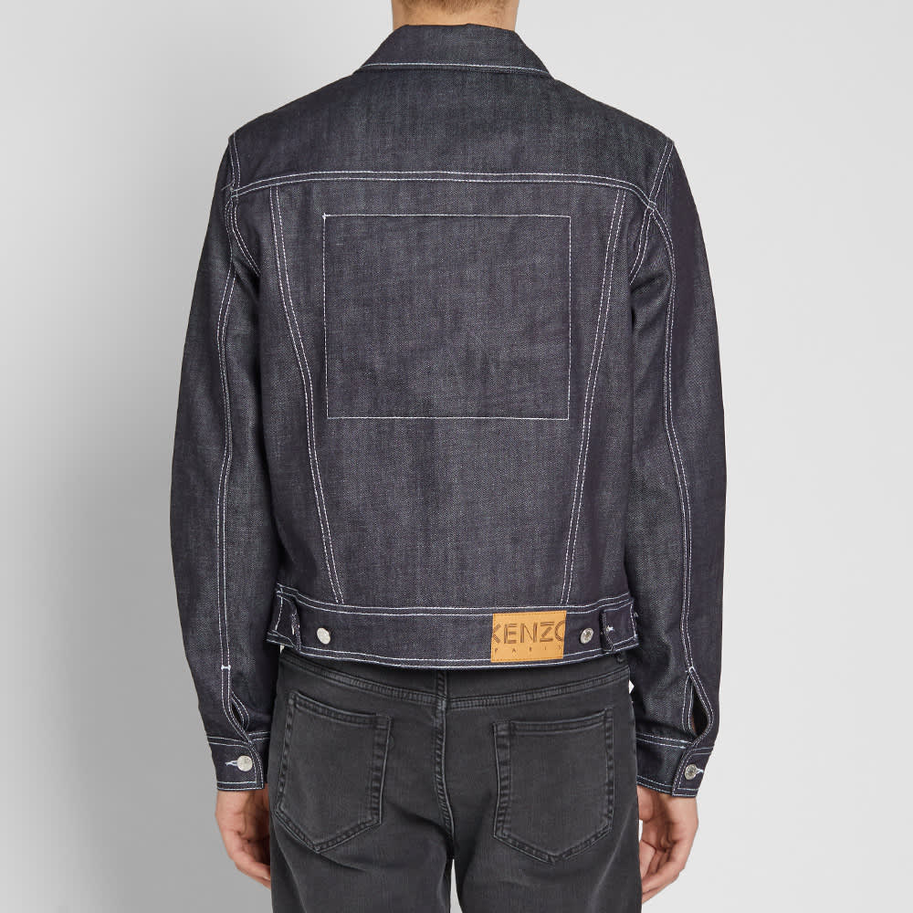 Kenzo denim jacket tiger Clearance