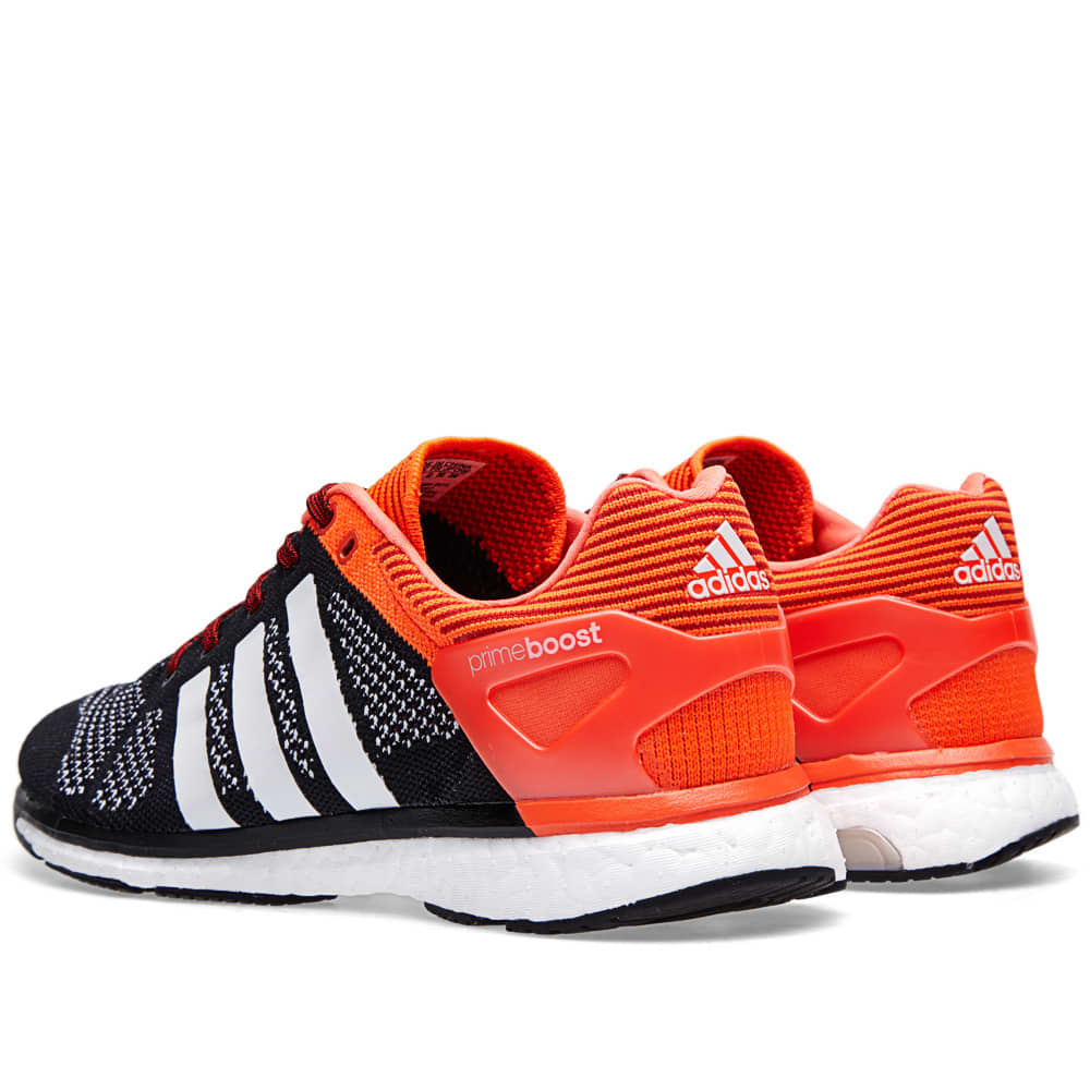 Adidas Adizero Primeknit Boost Black &amp; Red END.
