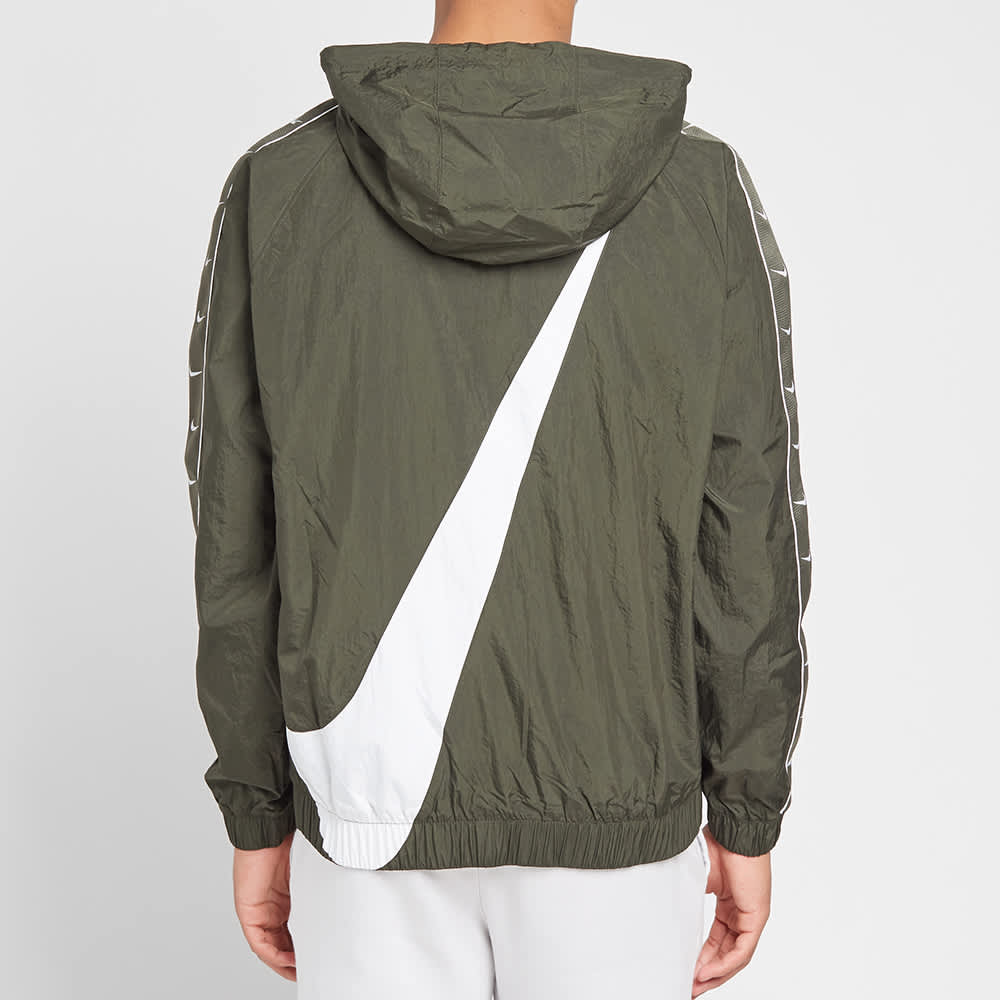 nike taped tracksuit grey