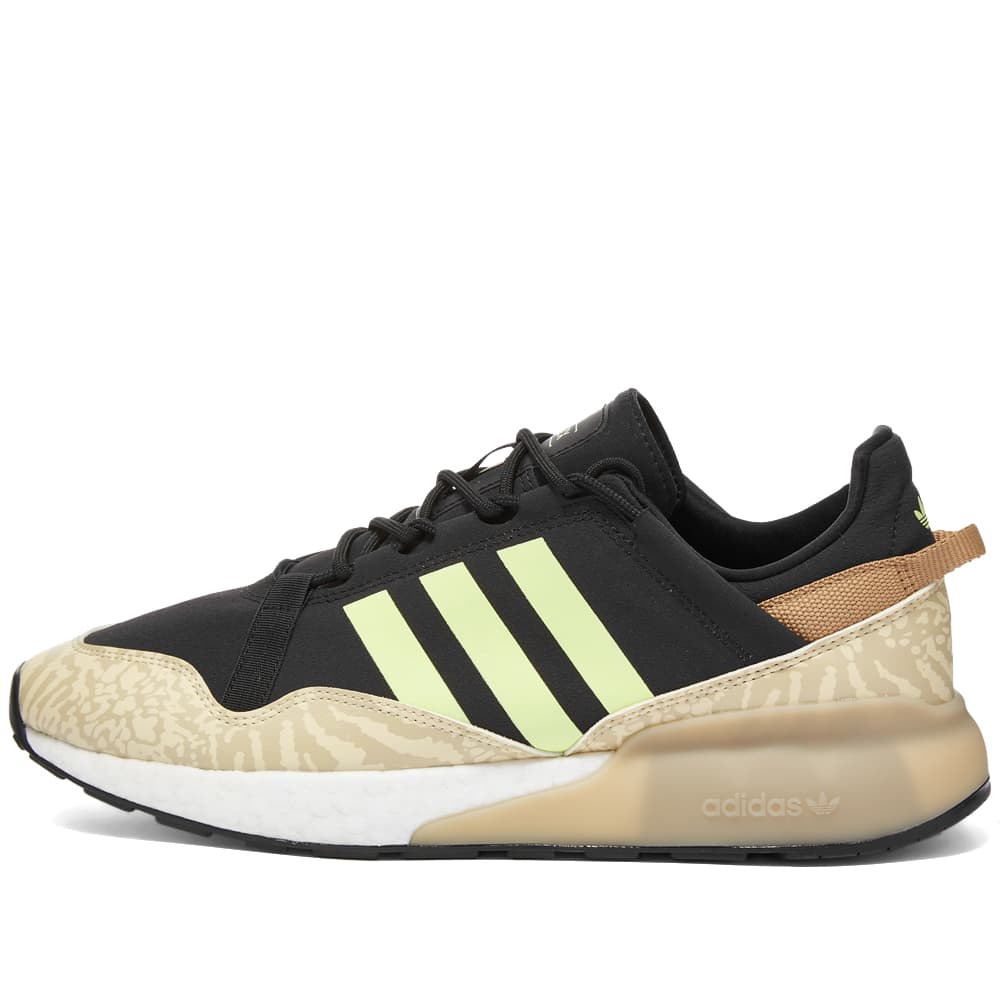 Adidas ZX 2K Boost Pure Core Black & Savannah | END. (NZ)