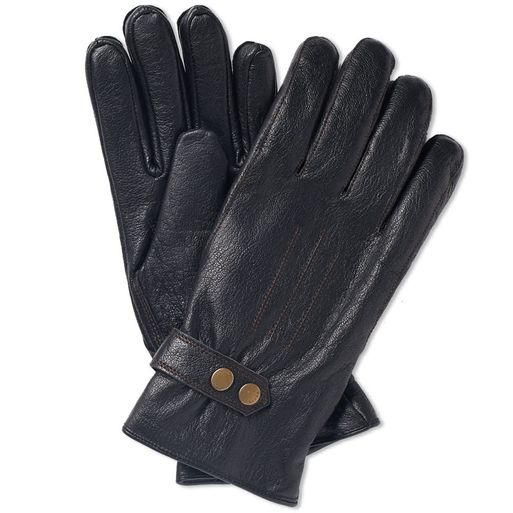 Barbour Eden Leather Glove Black END. (SG)