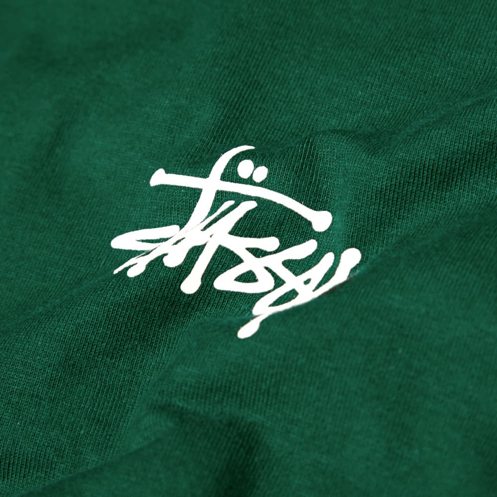 stussy basic logo tee