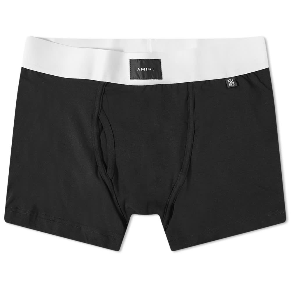 AMIRI Front Label Boxer Short Black & White END. (IT)