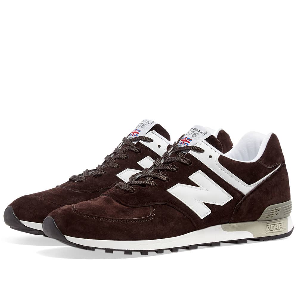 New Balance M576DBW - Made in England Dark Brown & White | END. (US)