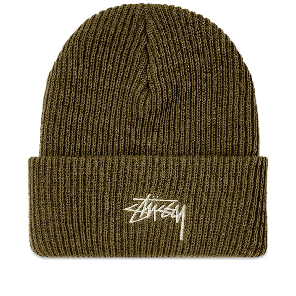 Stussy Stock Cuff Beanie Army Green END. (Global)