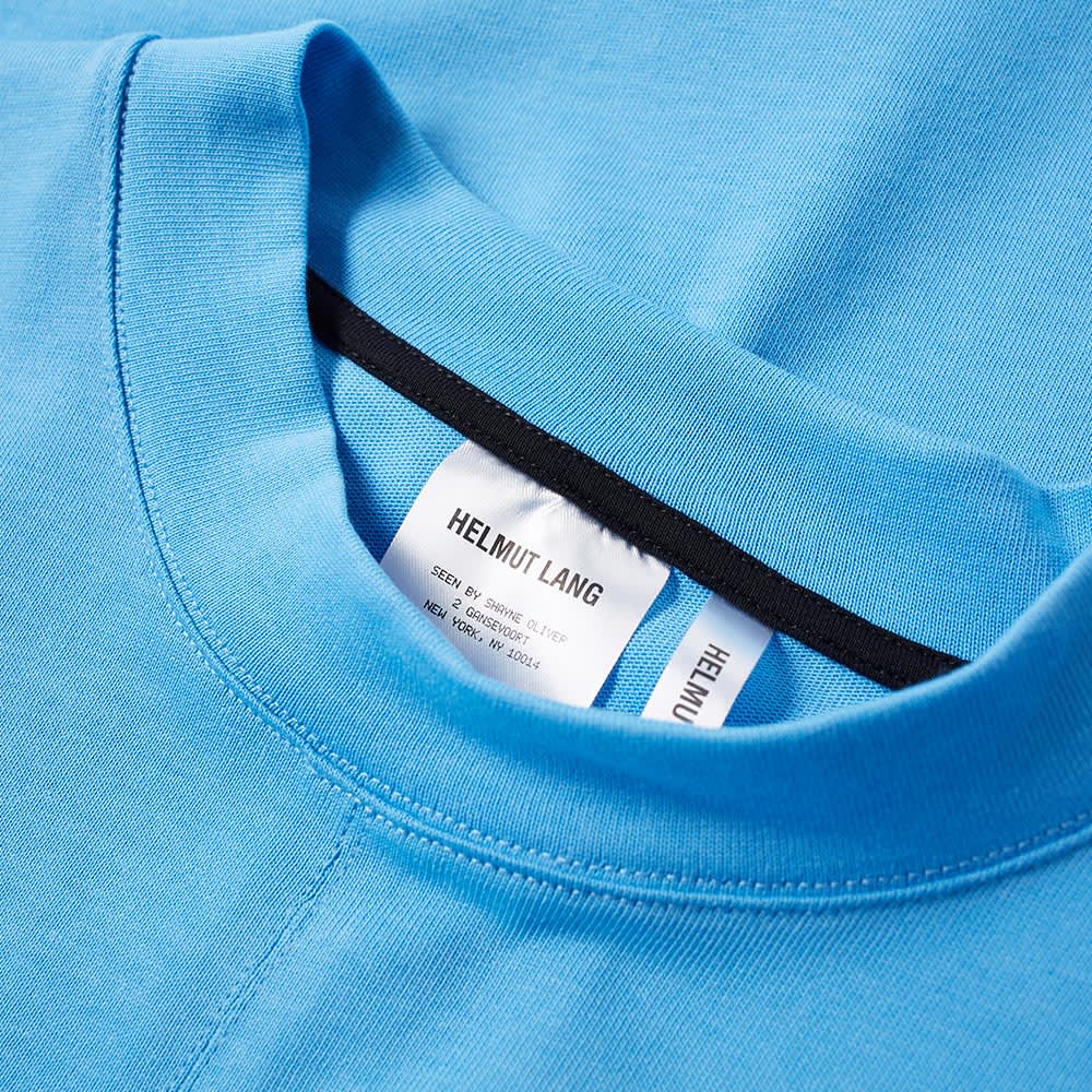 royal blue helmut lang shirt
