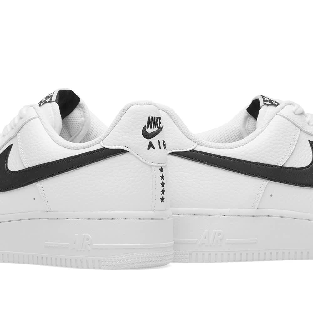 nike air force 1 07 white black white