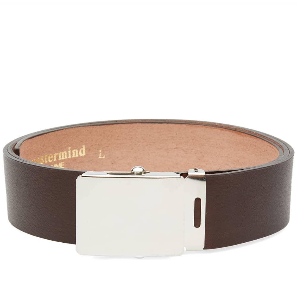 Mastermind Japan Leather Belt Brown END. (US)