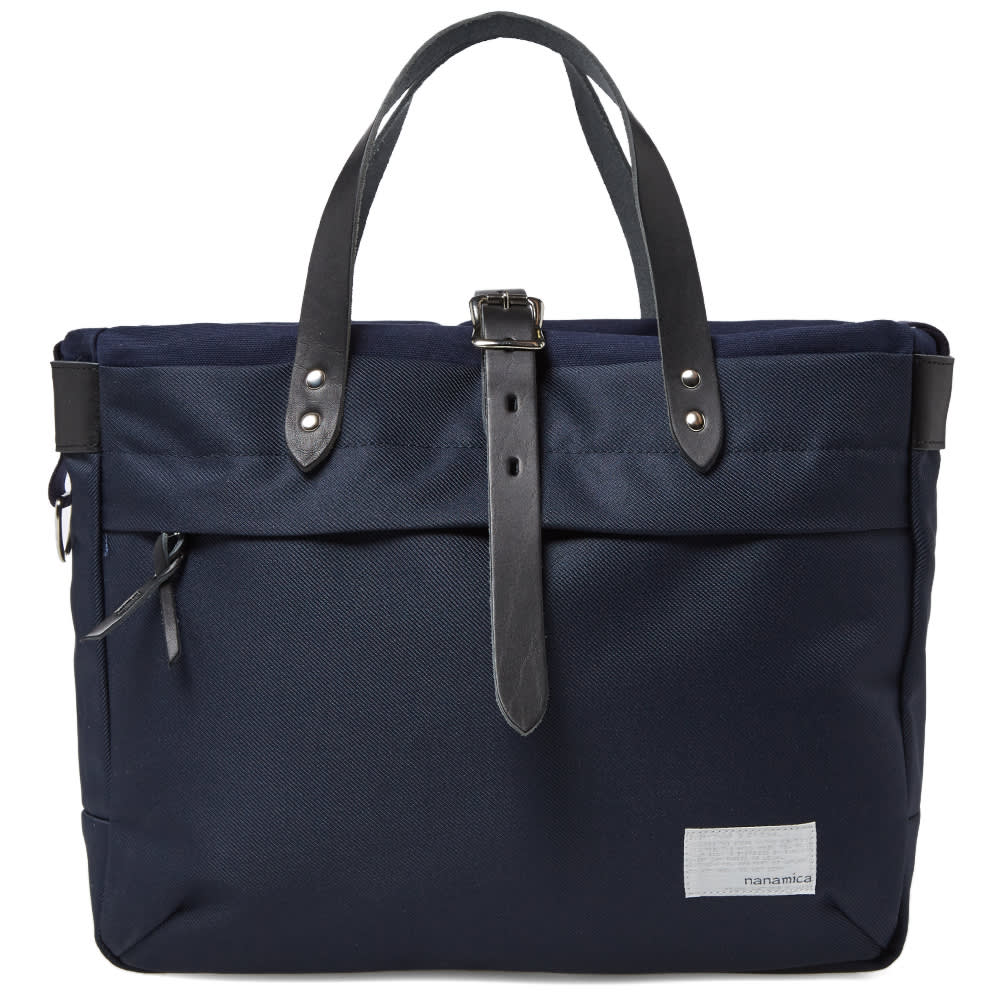 Nanamica Cordura Briefcase Navy & Black END. (US)