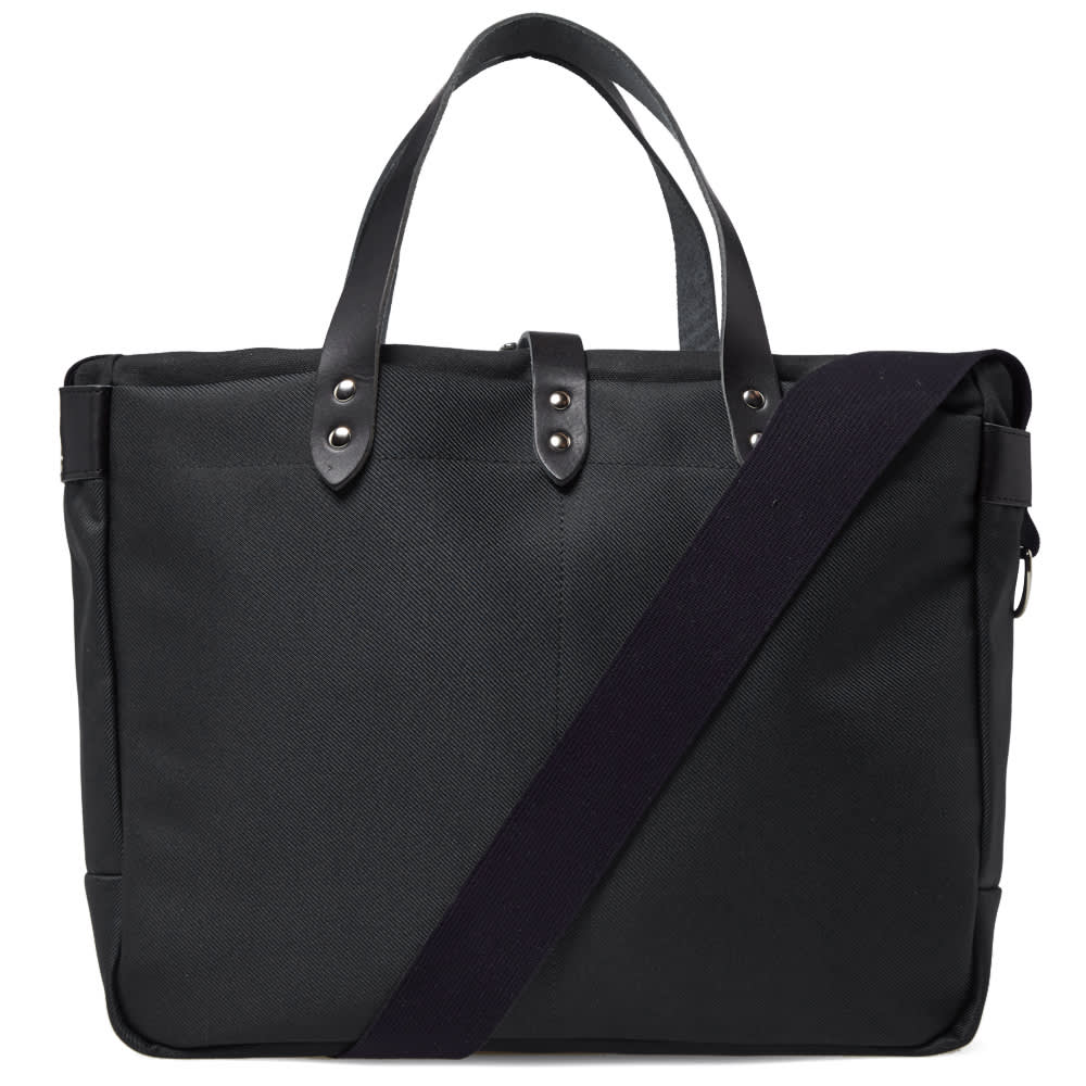 Nanamica Cordura Briefcase Black & Black END. (BE)
