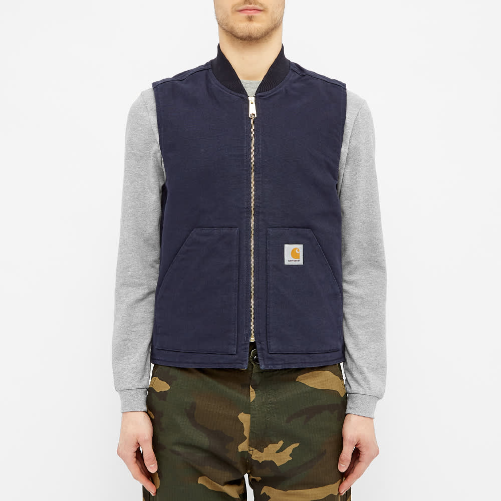 Carhartt WIP Classic Vest Dark Navy | END.