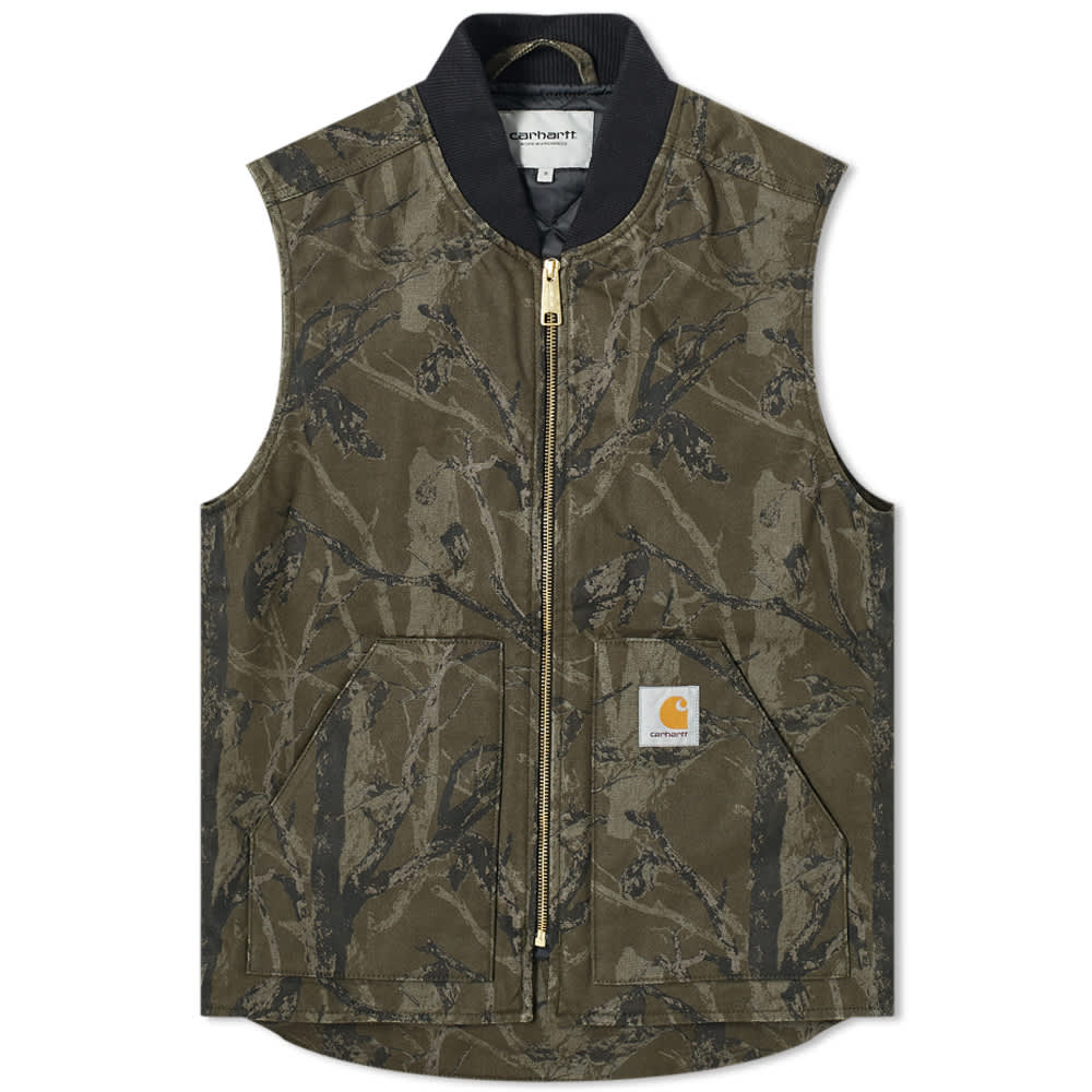 Carhartt WIP Classic Vest Camo Tree, Green END.