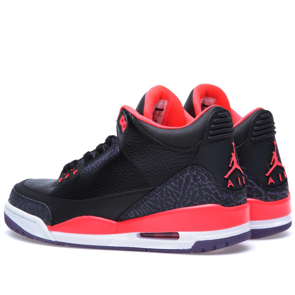 retro 3 crimson