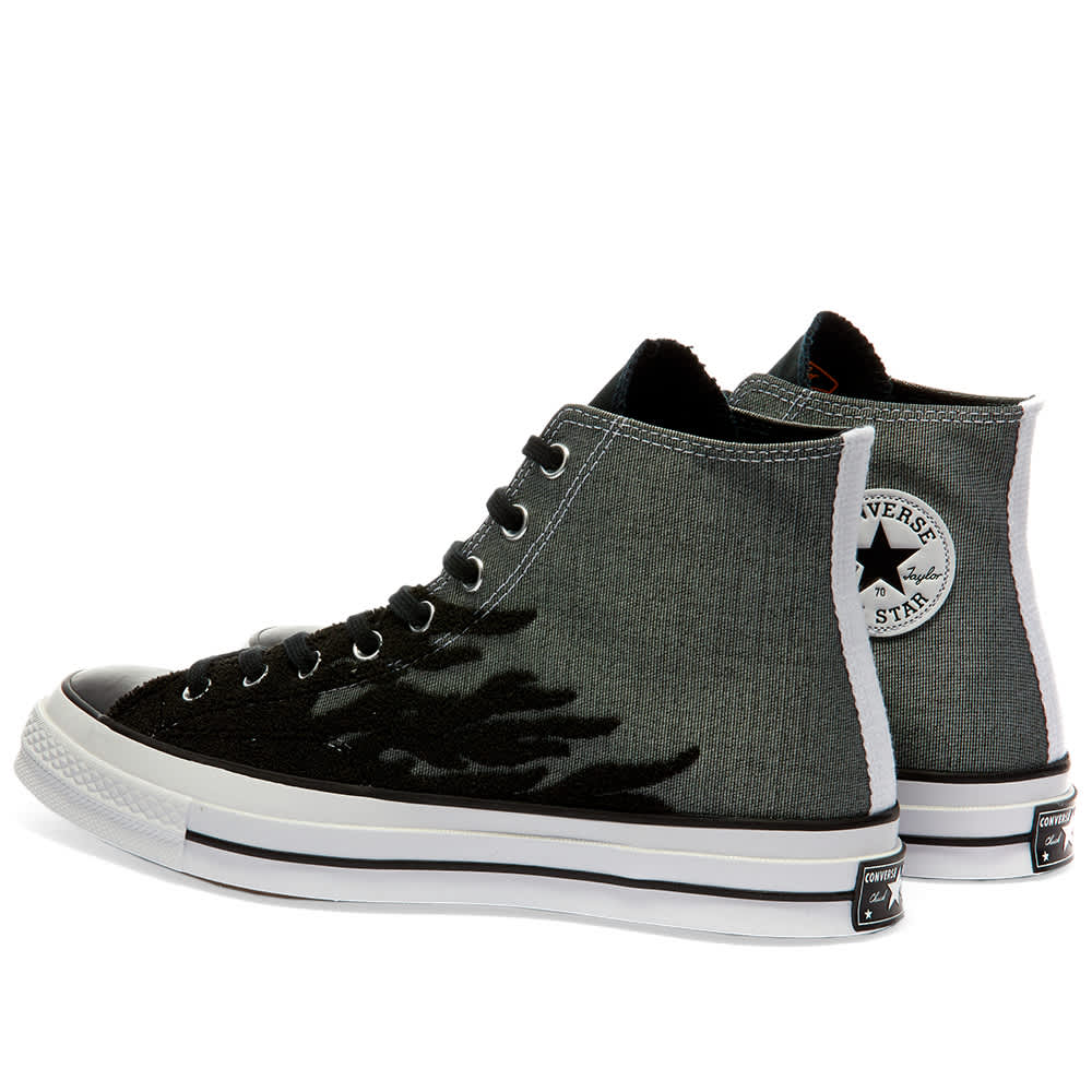 chuck taylor flame