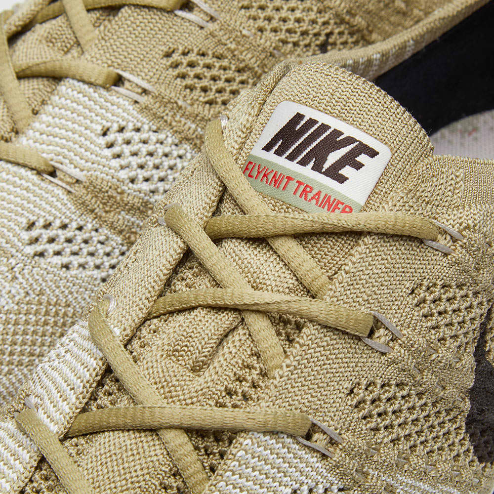 flyknit trainer olive green