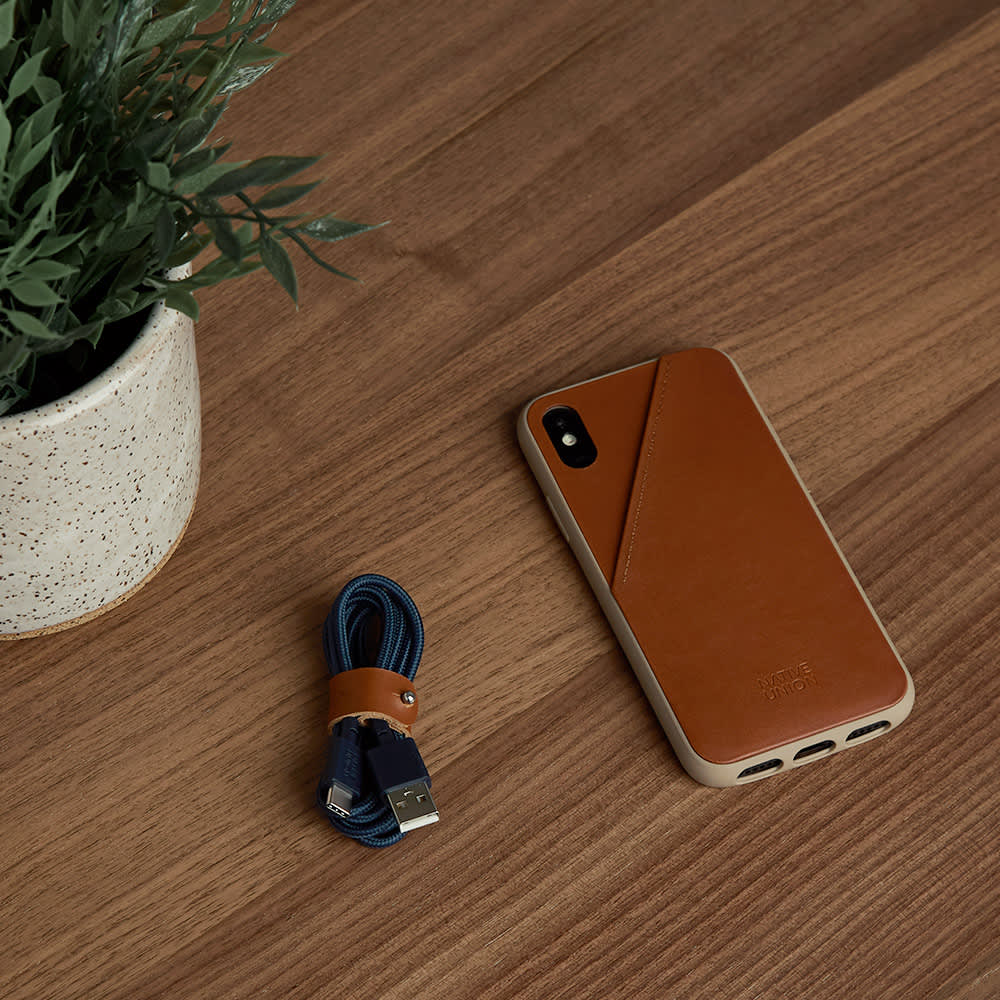 Native Union Clic Card iPhone X Case Tan END. (US)