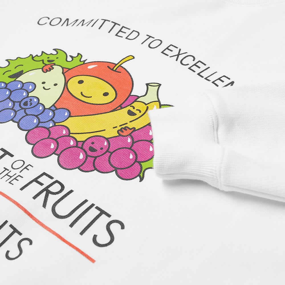 VETEMENTS Cutest Of The Fruits Oversized Crew Sweat White END. (DE)