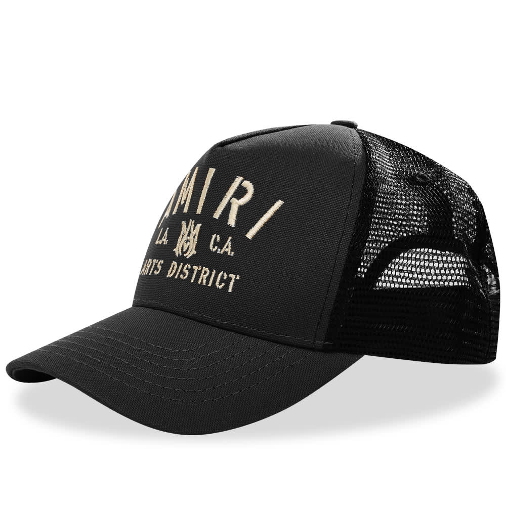 AMIRI Stencil Trucker Hat Black | END. (ES)