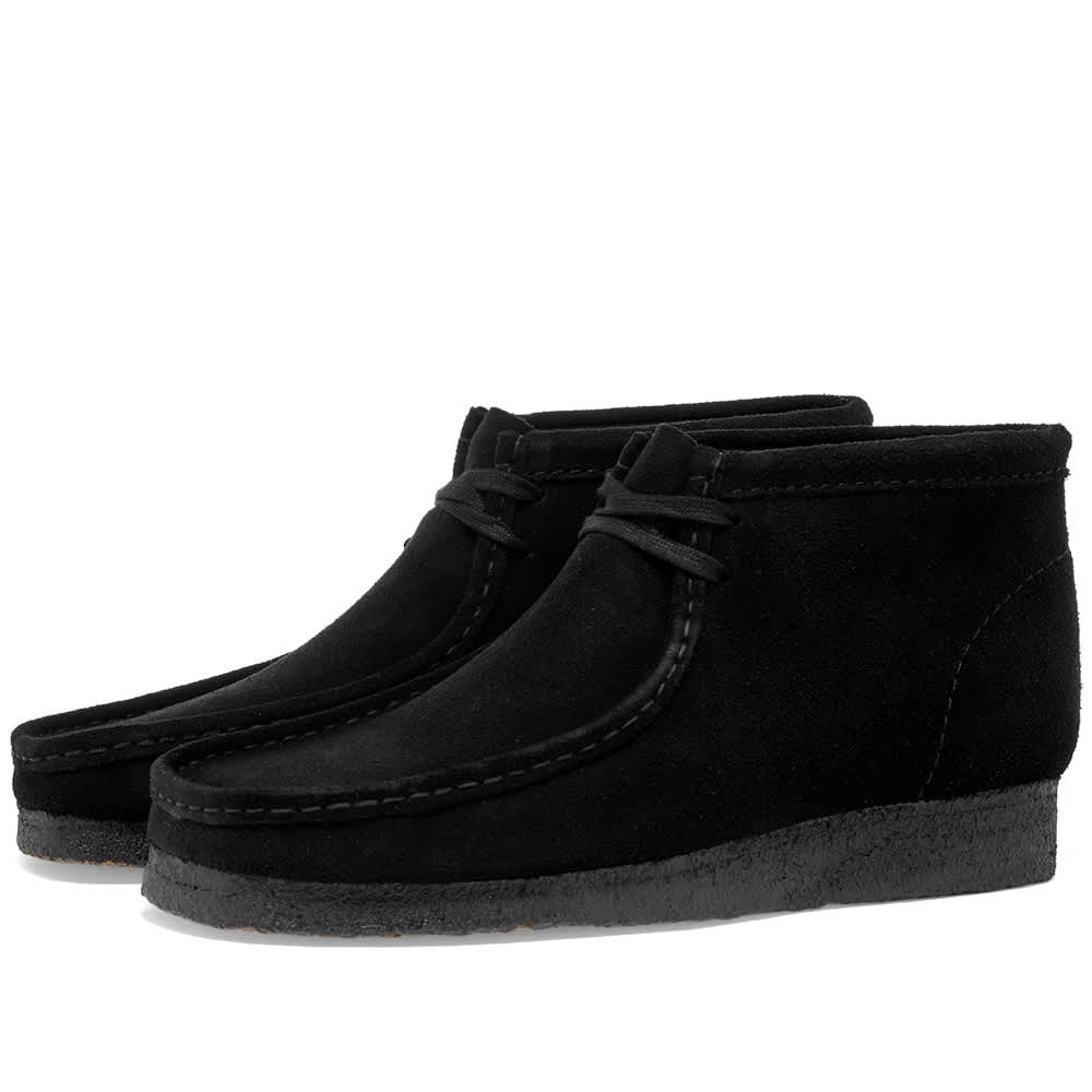 mens black wallabee shoes