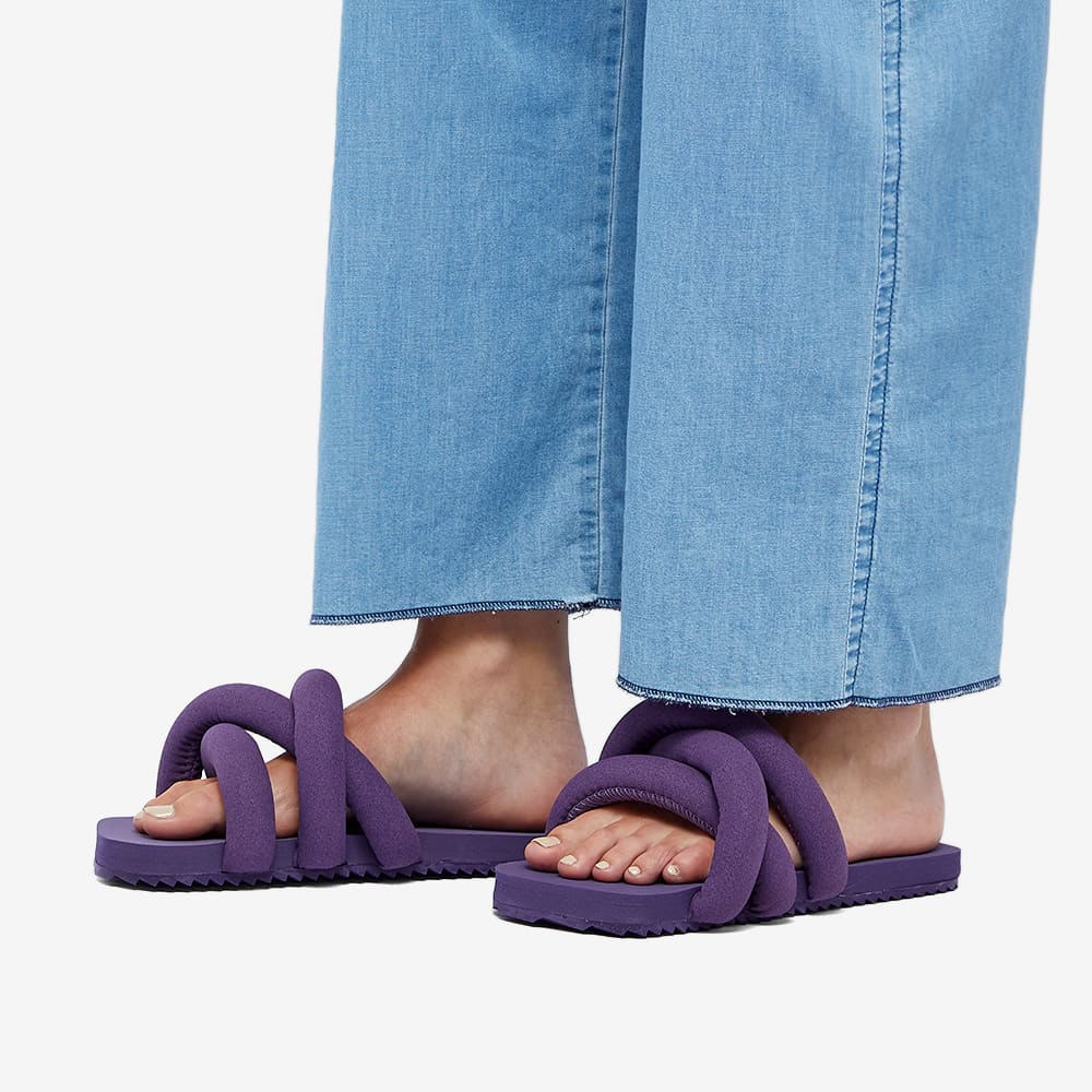 Yume Yume Tyre Suede Slide Purple Suede | END. (SG)