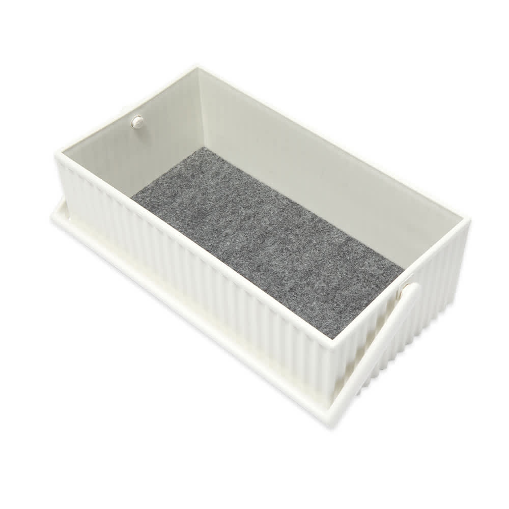 Hachiman Omnioffre Stacking Storage Box Small White END. (KR)