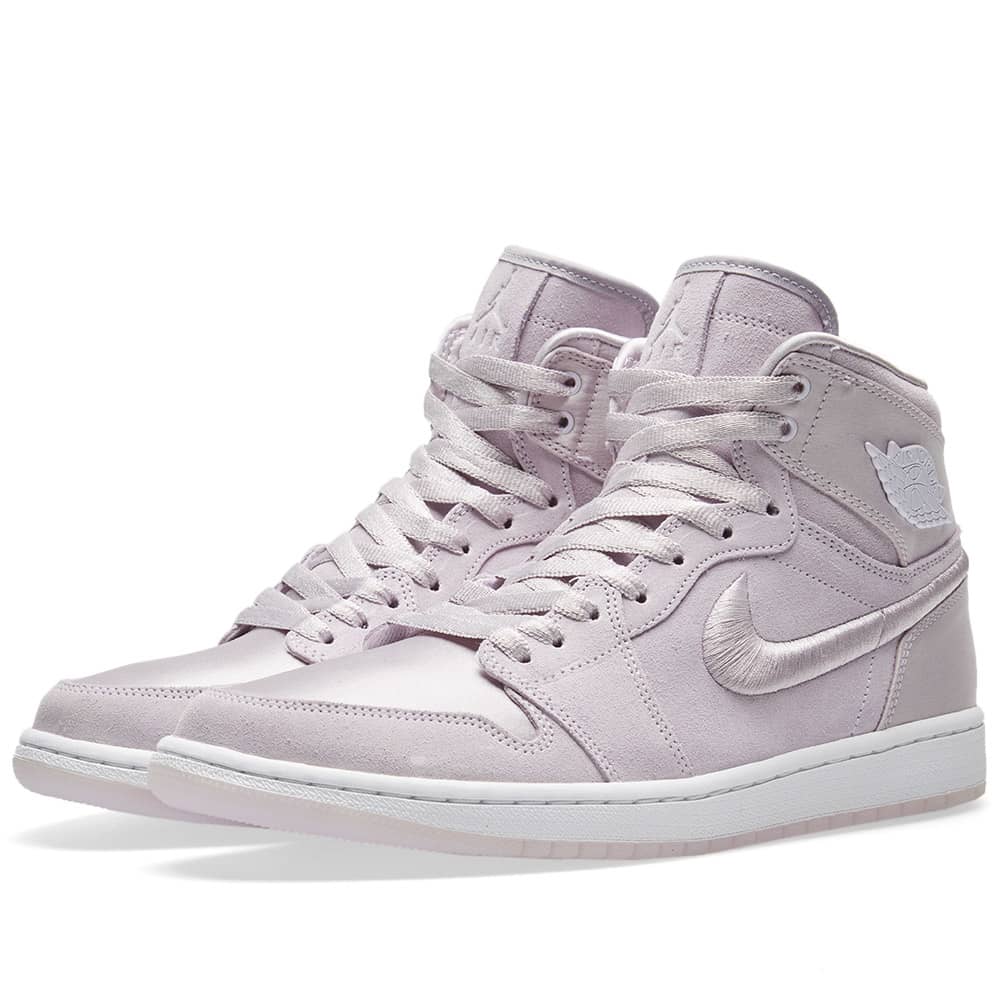 Air Jordan 1 Retro High 'Season of Her' W Barely Grape, White & Gold END.