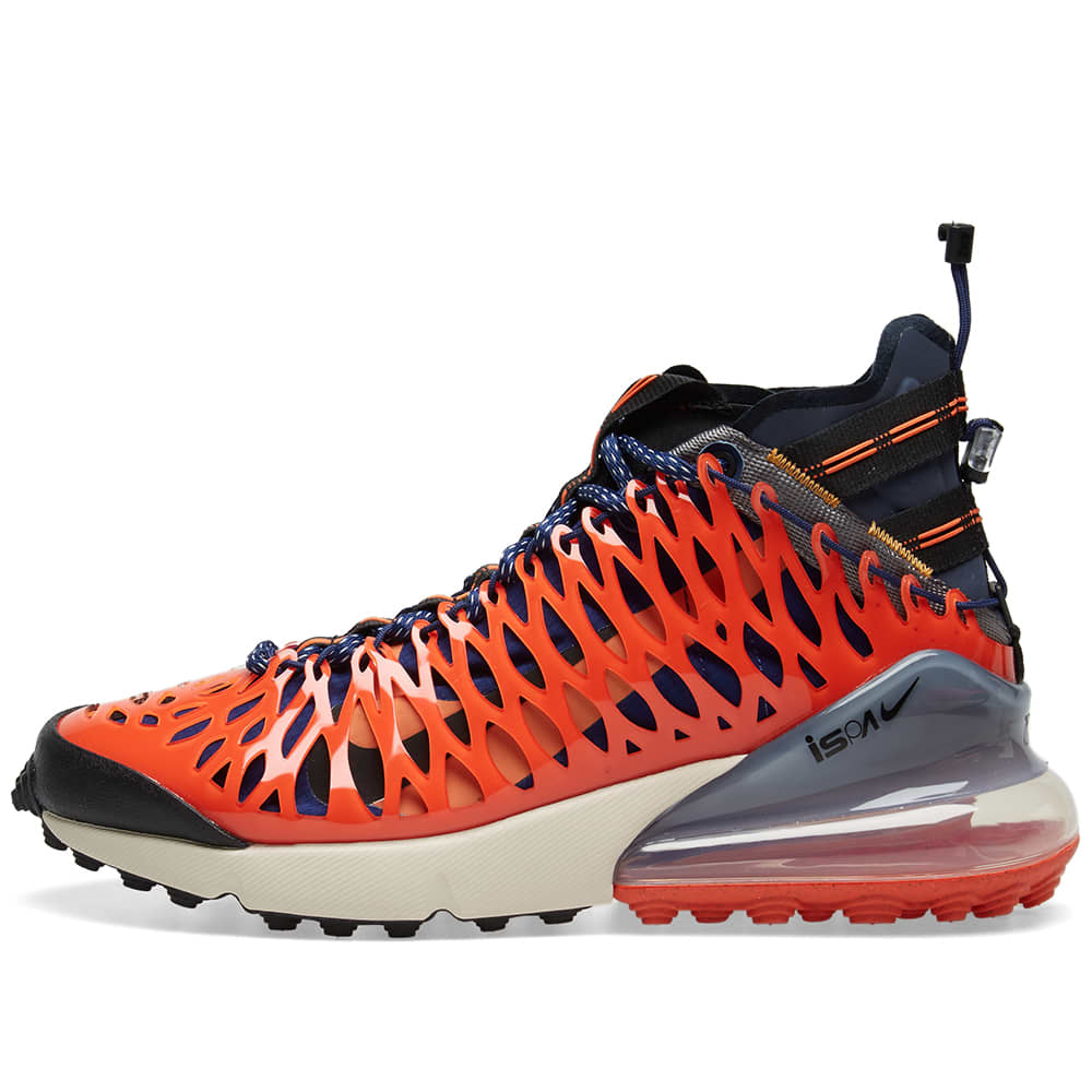 Nike Air Max 270 ISPA Blue Void & Terra Orange | END. (US)