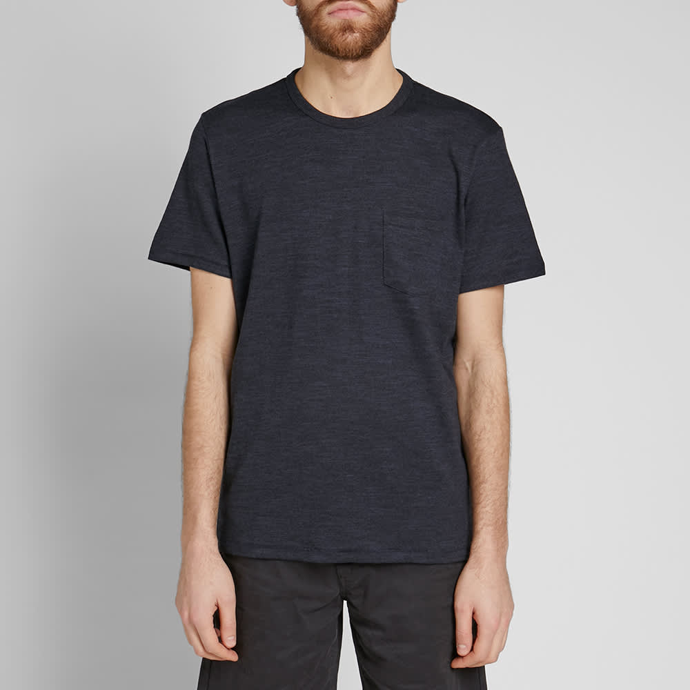 Rag & Bone Standard Issue Tee Navy END. (US)