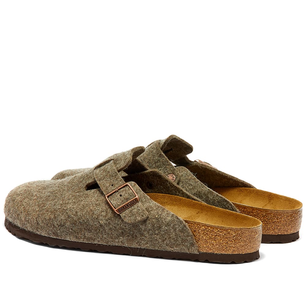 birkenstock boston cocoa wool